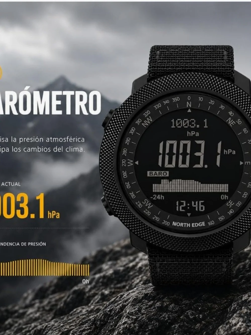 North Edge Apache Men's Digital Tactical Watch